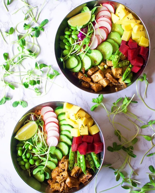 Plant Based Poke Bowls